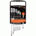 Set di chiavi combinate diritte a cricchetto