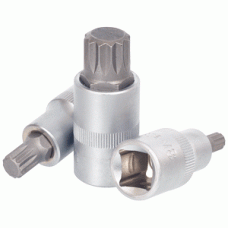 Testa a bussola con inserto scanalato 1/2