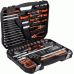 Set di utensili professionali 110 pr. 1/4 "DR 1/2 "DR