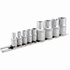 Set di bussole Torx® da 1/4 "e1/2"