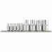 Set di bussole Torx® da 1/4 "e1/2"