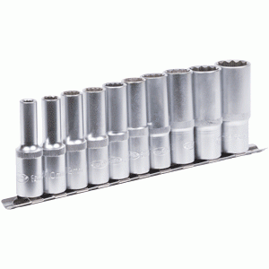 Set di bussole alte da 1/2" a dodici lati