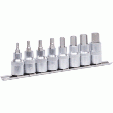 Set di bussole con inserto esagonale da 1/2"