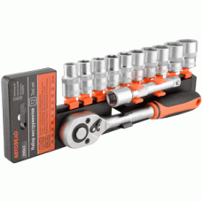 Set di utensili 12 pezzi. 1/2 "DR