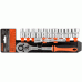 Set di utensili 12 pezzi. 1/2 "DR