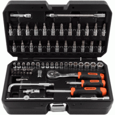 Set di utensili professionali 66 pezzi. 1/4 "DR