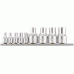 Set di bussole Torx® da 1/4 "e1/2"