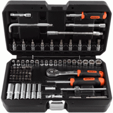 81 Set professionale con 1/4" DR. 1/4 "DR