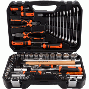 Set di utensili professionali 90 pezzi. 1/4 "DR 1/2 "DR