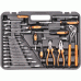 Set di utensili per autoveicoli 119 pezzi. 1/4 "DR 1/2 "DR