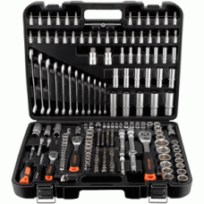 Set di utensili per autoveicoli 216 pezzi. 1/4 "DR 3/8 "DR 1/2 "DR
