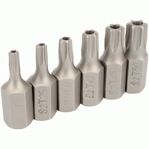 Set di inserti Torx® con foro