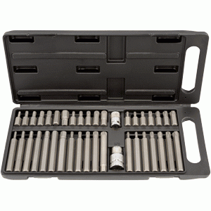 Set di inserti Torx®, Spline e esagonali