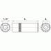 Tappo alto con magnete 3/8