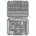 Set di utensili per autoveicoli 108 pezzi 1/4 "DR 1/2 "DR