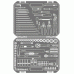 Set di utensili per autoveicoli 119 pezzi. 1/4 "DR 1/2 "DR