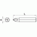 Inserto bit Tri-Wing da 1/4